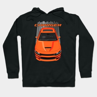 Charger - Orange Hoodie